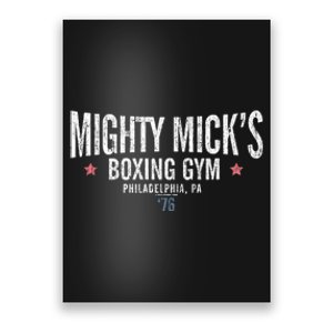 Rocky Mighty Micks Boxing Gym Gift Poster