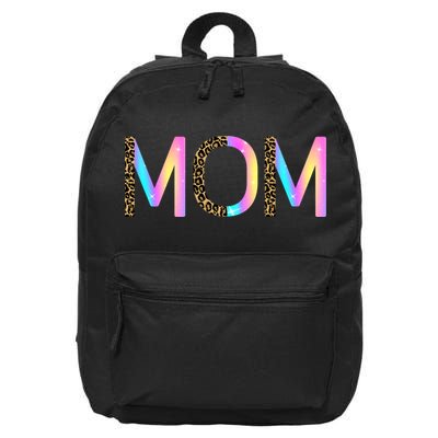 Retro Mom Mother's Day 16 in Basic Backpack