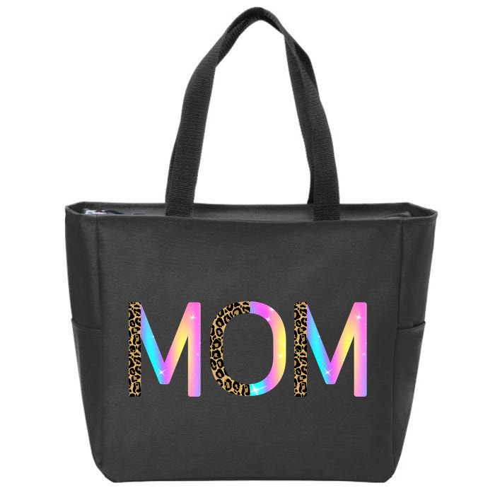 Retro Mom Mother's Day Zip Tote Bag