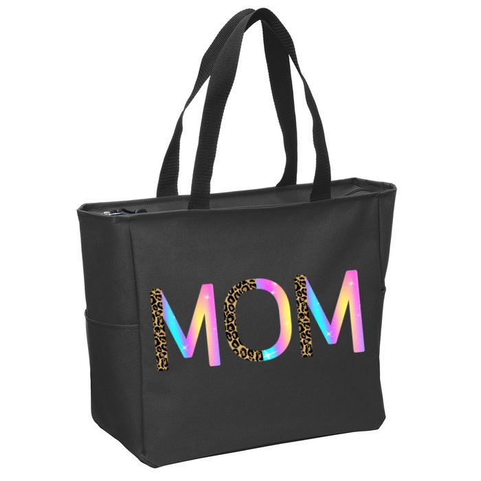 Retro Mom Mother's Day Zip Tote Bag