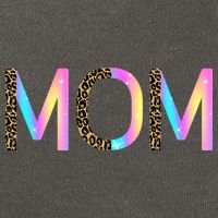 Retro Mom Mother's Day Cotton Canvas Backpack