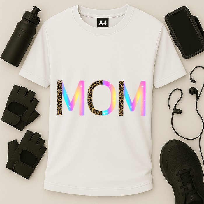 Retro Mom Mother's Day Cooling Performance Crew T-Shirt