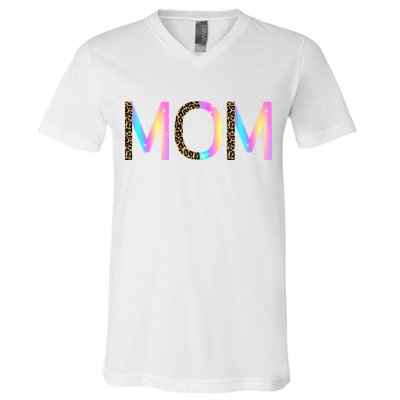 Retro Mom Mother's Day V-Neck T-Shirt
