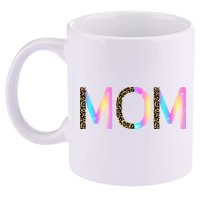 Retro Mom Mother's Day 11oz C Handle Ceramic Mug