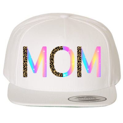 Retro Mom Mother's Day Wool Snapback Cap