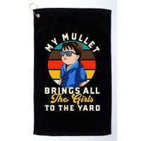 Redneck My Mullet Brings All The To The Yard Golf Towel
