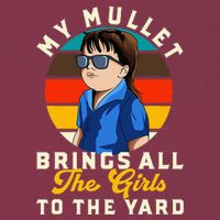 Redneck My Mullet Brings All The To The Yard 16oz Travel Tumbler