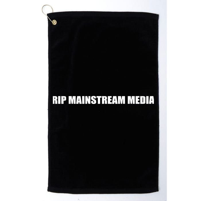 Rip Mainstream Media Golf Towel