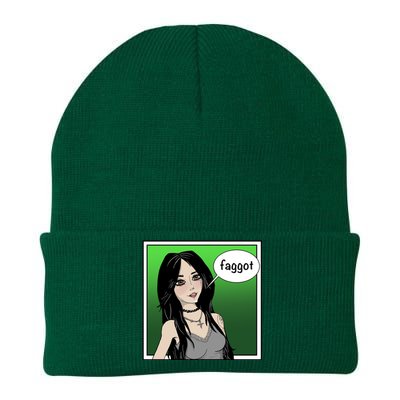 Resetthegames Melonie Mac Saying Faggot Knit Cap Winter Beanie