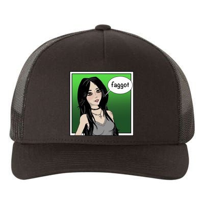 Resetthegames Melonie Mac Saying Faggot Yupoong Adult 5-Panel Trucker Hat