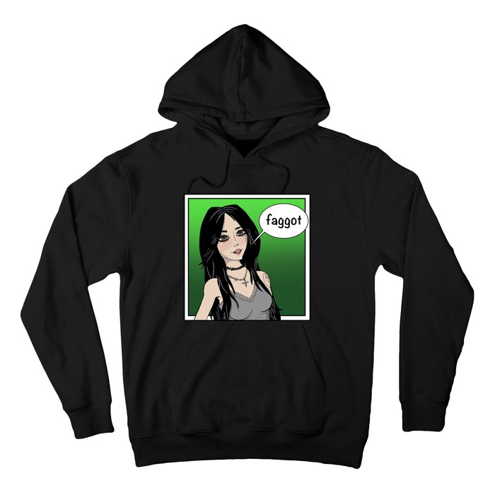 Resetthegames Melonie Mac Saying Faggot Hoodie