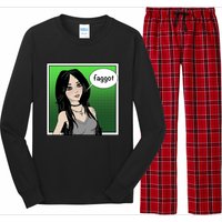 Resetthegames Melonie Mac Saying Faggot Long Sleeve Pajama Set