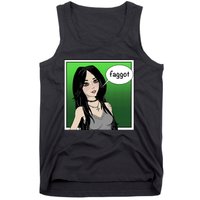 Resetthegames Melonie Mac Saying Faggot Tank Top