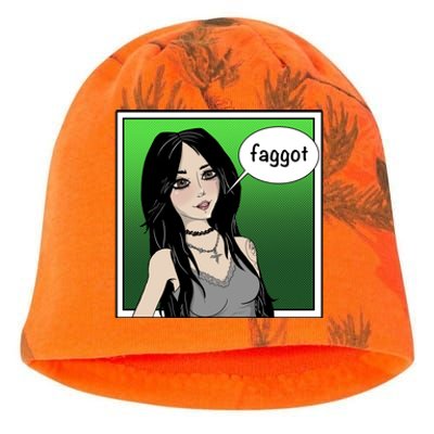 Resetthegames Melonie Mac Saying Faggot Kati - Camo Knit Beanie