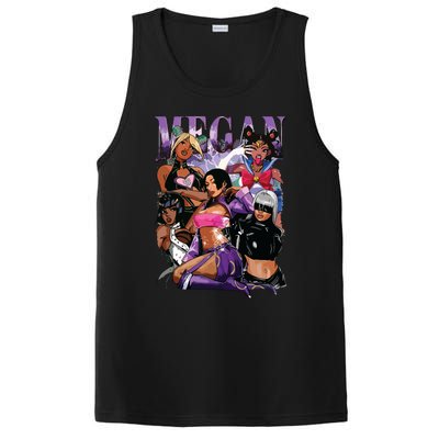 Retro Megan Moon Megan First Name Personalized Vintage PosiCharge Competitor Tank