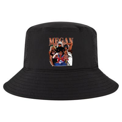 Retro Megan Moon Megan First Name Cool Comfort Performance Bucket Hat