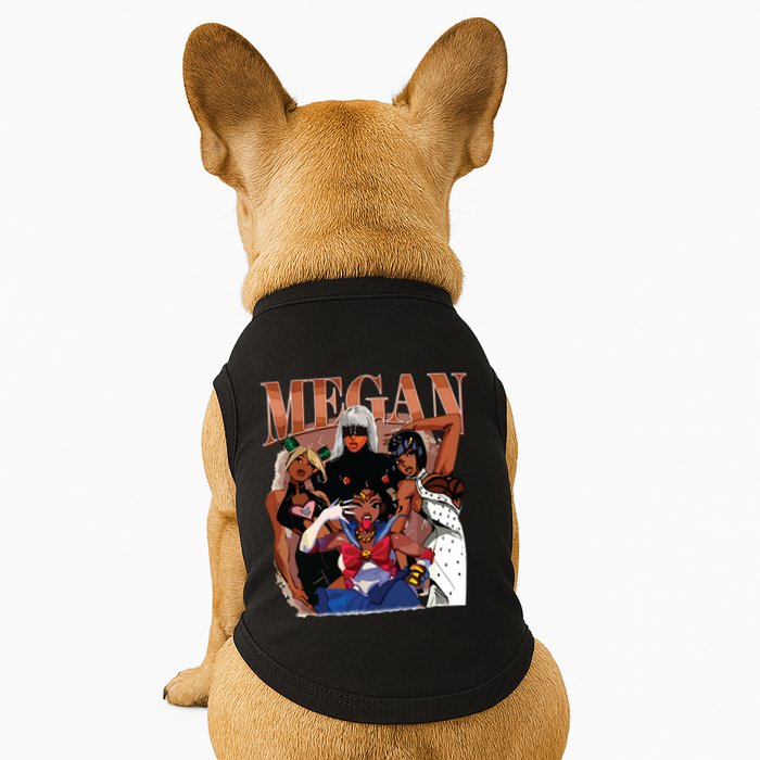 Retro Megan Moon Megan First Name Doggie Tank
