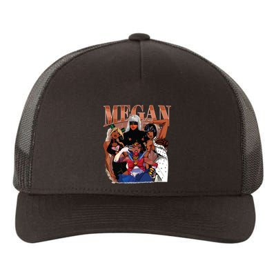 Retro Megan Moon Megan First Name Yupoong Adult 5-Panel Trucker Hat