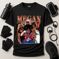 Retro Megan Moon Megan First Name Performance Shirt