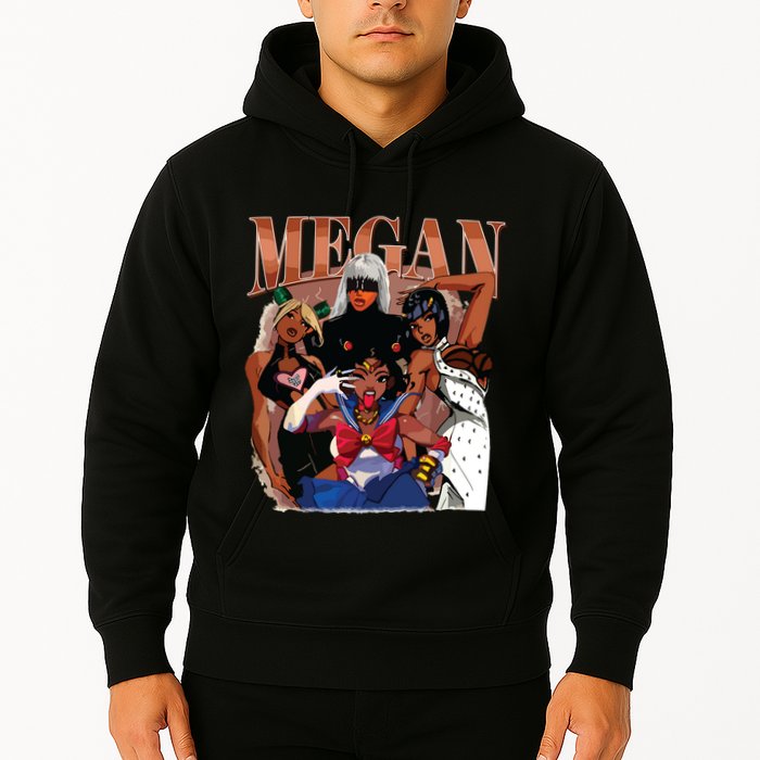 Retro Megan Moon Megan First Name Hoodie