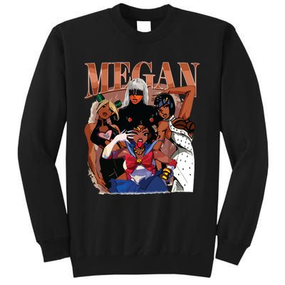 Retro Megan Moon Megan First Name Sweatshirt