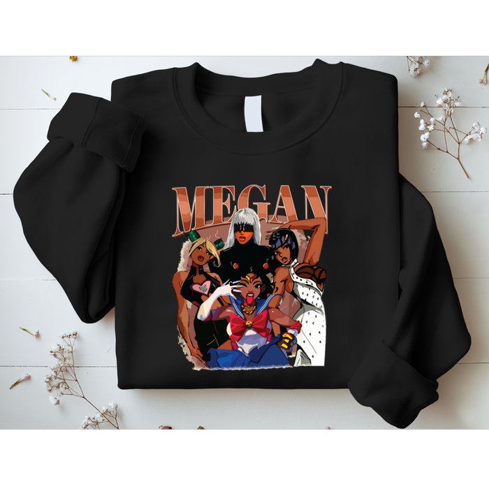 Retro Megan Moon Megan First Name Sweatshirt