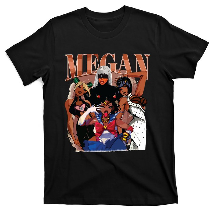 Retro Megan Moon Megan First Name T-Shirt