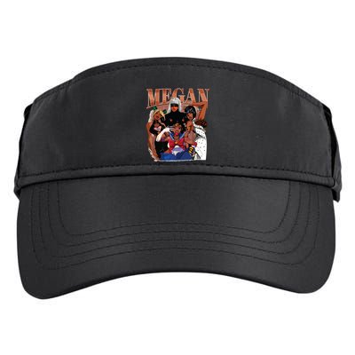 Retro Megan Moon Megan First Name Adult Drive Performance Visor
