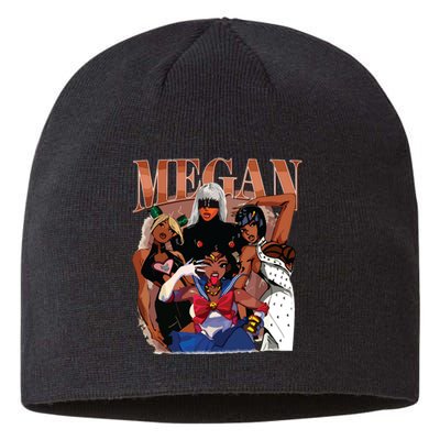 Retro Megan Moon Megan First Name Sustainable Beanie