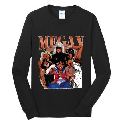 Retro Megan Moon Megan First Name Tall Long Sleeve T-Shirt