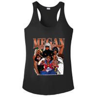 Retro Megan Moon Megan First Name Ladies PosiCharge Competitor Racerback Tank
