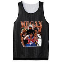 Retro Megan Moon Megan First Name Mesh Reversible Basketball Jersey Tank