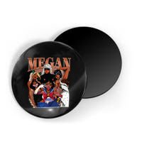 Retro Megan Moon Megan First Name Magnet