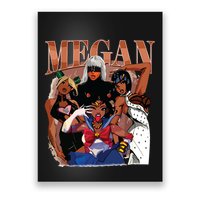 Retro Megan Moon Megan First Name Poster