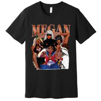 Retro Megan Moon Megan First Name Premium T-Shirt