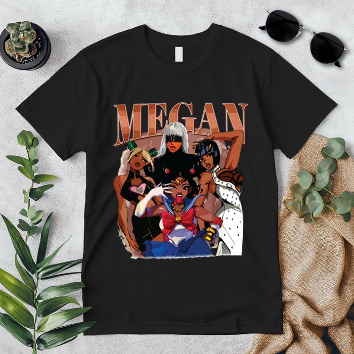 Retro Megan Moon Megan First Name Premium T-Shirt