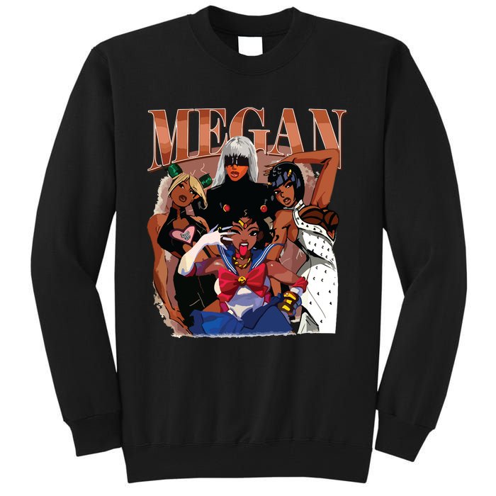 Retro Megan Moon Megan First Name Tall Sweatshirt