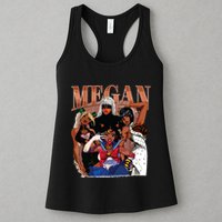 Retro Megan Moon Megan First Name Womens Tank Top