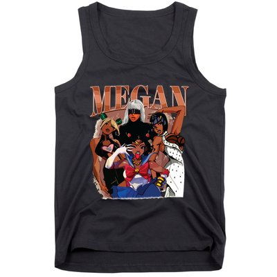 Retro Megan Moon Megan First Name Tank Top