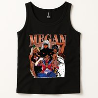 Retro Megan Moon Megan First Name Tank Top
