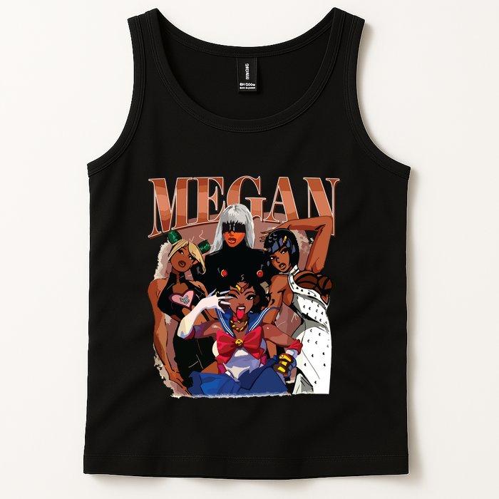 Retro Megan Moon Megan First Name Tank Top