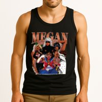 Retro Megan Moon Megan First Name Tank Top