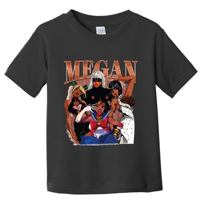Retro Megan Moon Megan First Name Toddler T-Shirt
