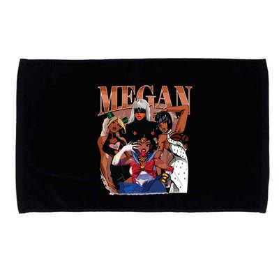 Retro Megan Moon Megan First Name Microfiber Hand Towel