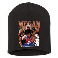 Retro Megan Moon Megan First Name Short Acrylic Beanie