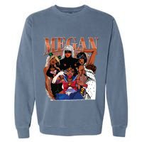 Retro Megan Moon Megan First Name Garment-Dyed Sweatshirt