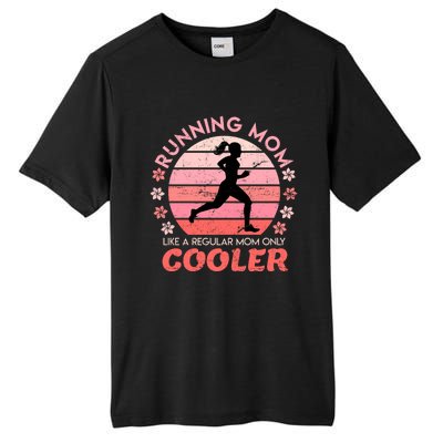 Running Mom Mother Ladies Marathon Run Half Marathon Meaningful Gift Tall Fusion ChromaSoft Performance T-Shirt