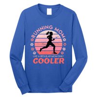 Running Mom Mother Ladies Marathon Run Half Marathon Meaningful Gift Long Sleeve Shirt