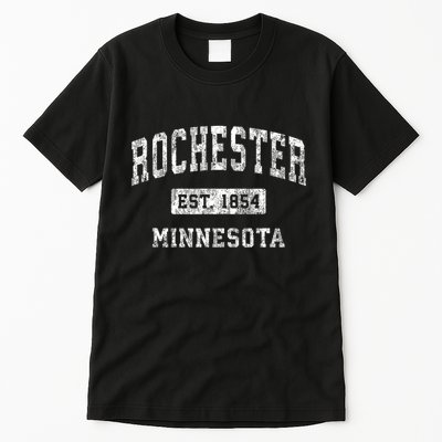 Rochester Minnesota Mn Vintage Established Sports Tall T-Shirt