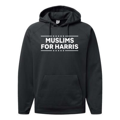 Rashad Mooreman Muslims For Harris Performance Fleece Hoodie